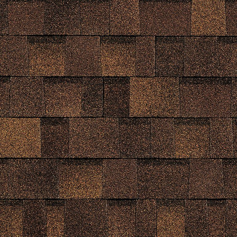 Oakridge Brownwood shingle sample